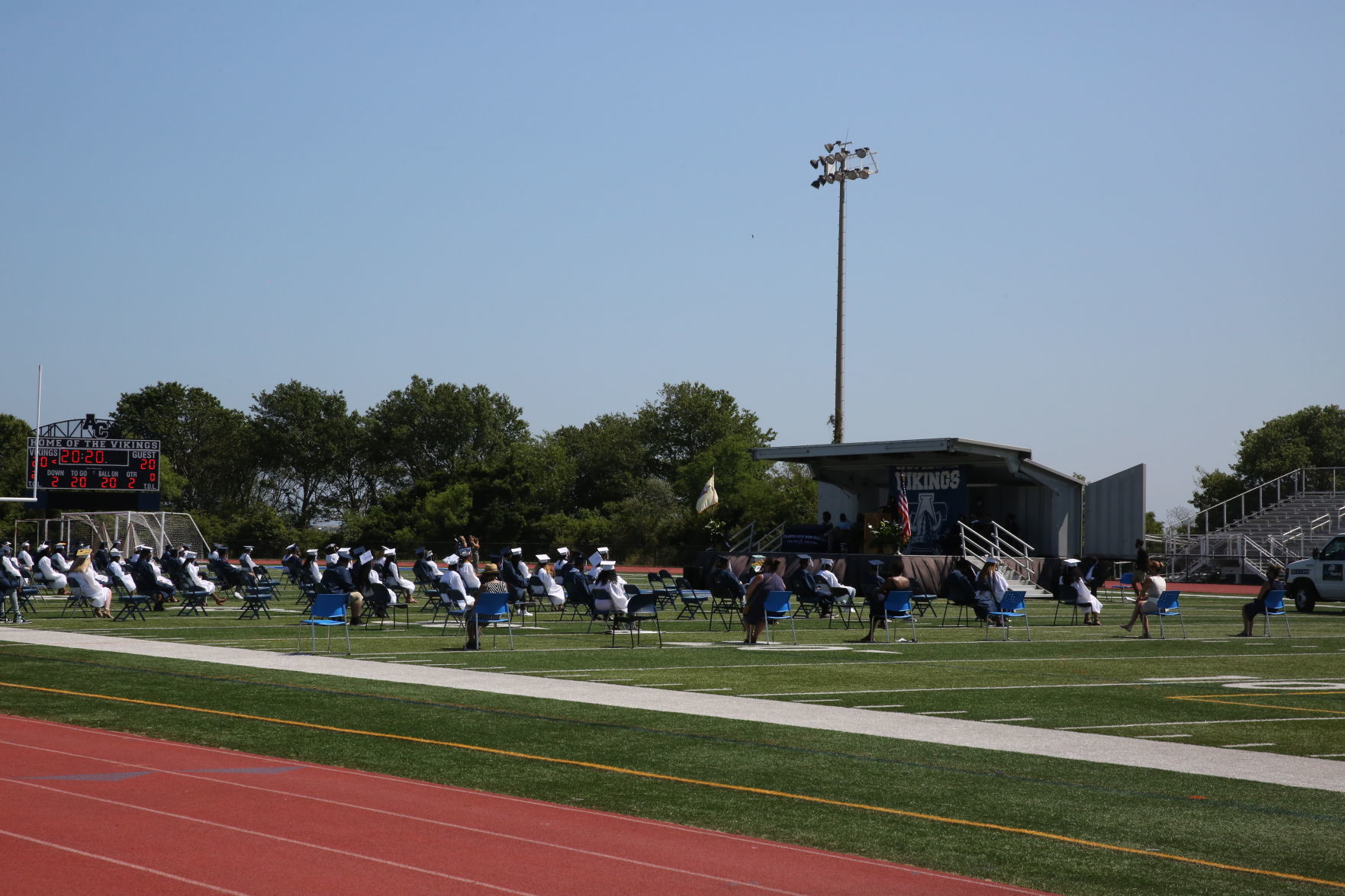 Atlantic City High School 2020 graduation. Wednesday, July 8, 2020.